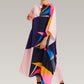 Color Pop | Navy Blue Party-Wear Kaftan