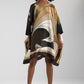 Desert Storm | Brown Mid-Length Kaftan