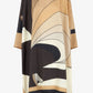 Desert Storm | Brown Mid-Length Kaftan