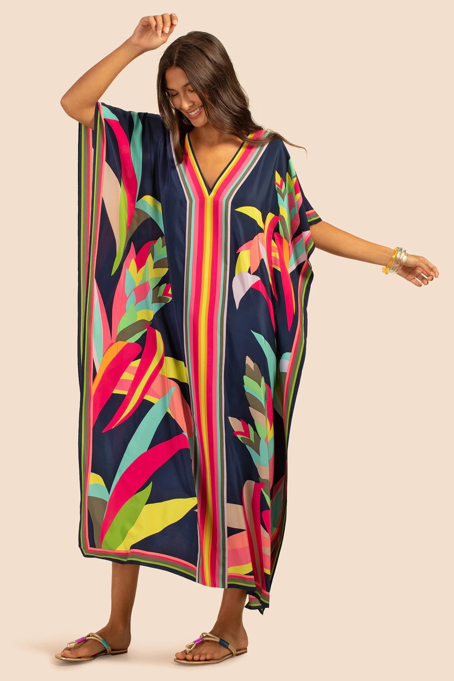 Riviera Retreat | Multicolor Kaftan