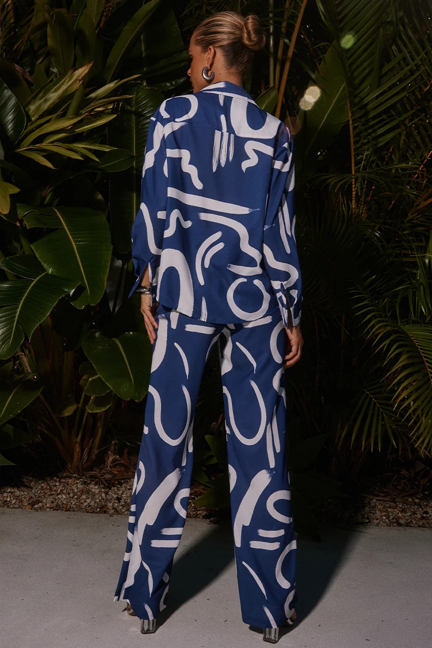 Couch Couture | Blue Co-Ord Set