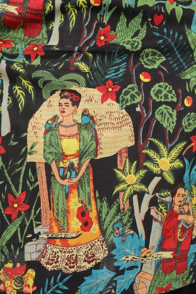 Black Frida Bathrobe - Earthen Threads